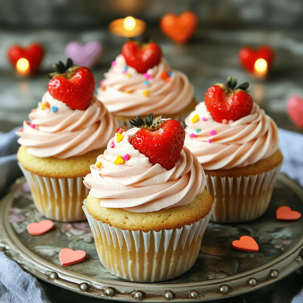 Valentine’s Day Heart Cupcakes Delightful and Easy Treat