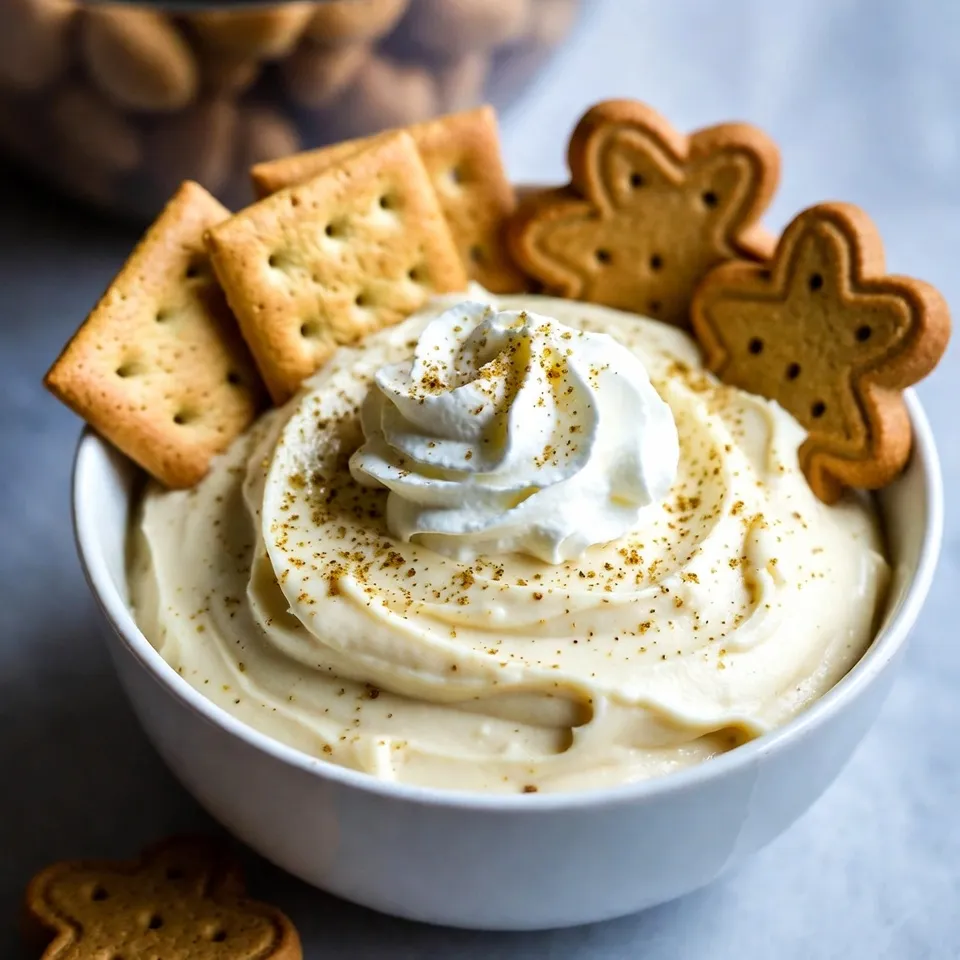 Holiday Eggnog Cheesecake Dip Tasty and Simple Treat