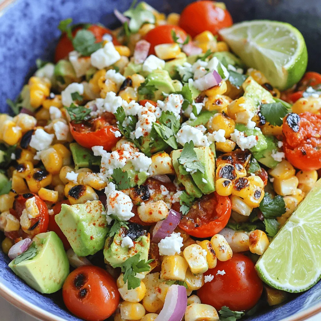 Mexican Street Corn Salad Flavorful and Fresh Recipe