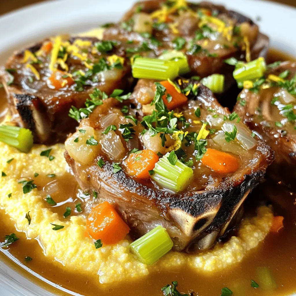 To make a great braised pork osso bucco, start with the right ingredients. The main star is pork shanks. These cuts are rich and meaty. Look for four pieces, about two inches thick. This gives you the best flavor.