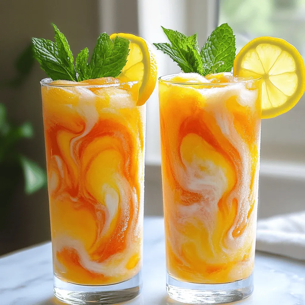 The Easiest Frozen Peach Lemonade Recipe You Will Love