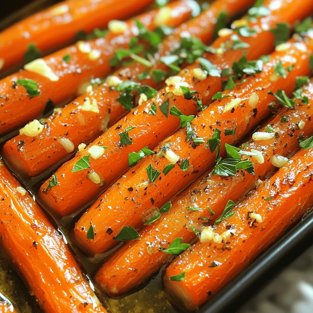 Garlic Herb Roasted Carrots Flavorful and Simple Recipe