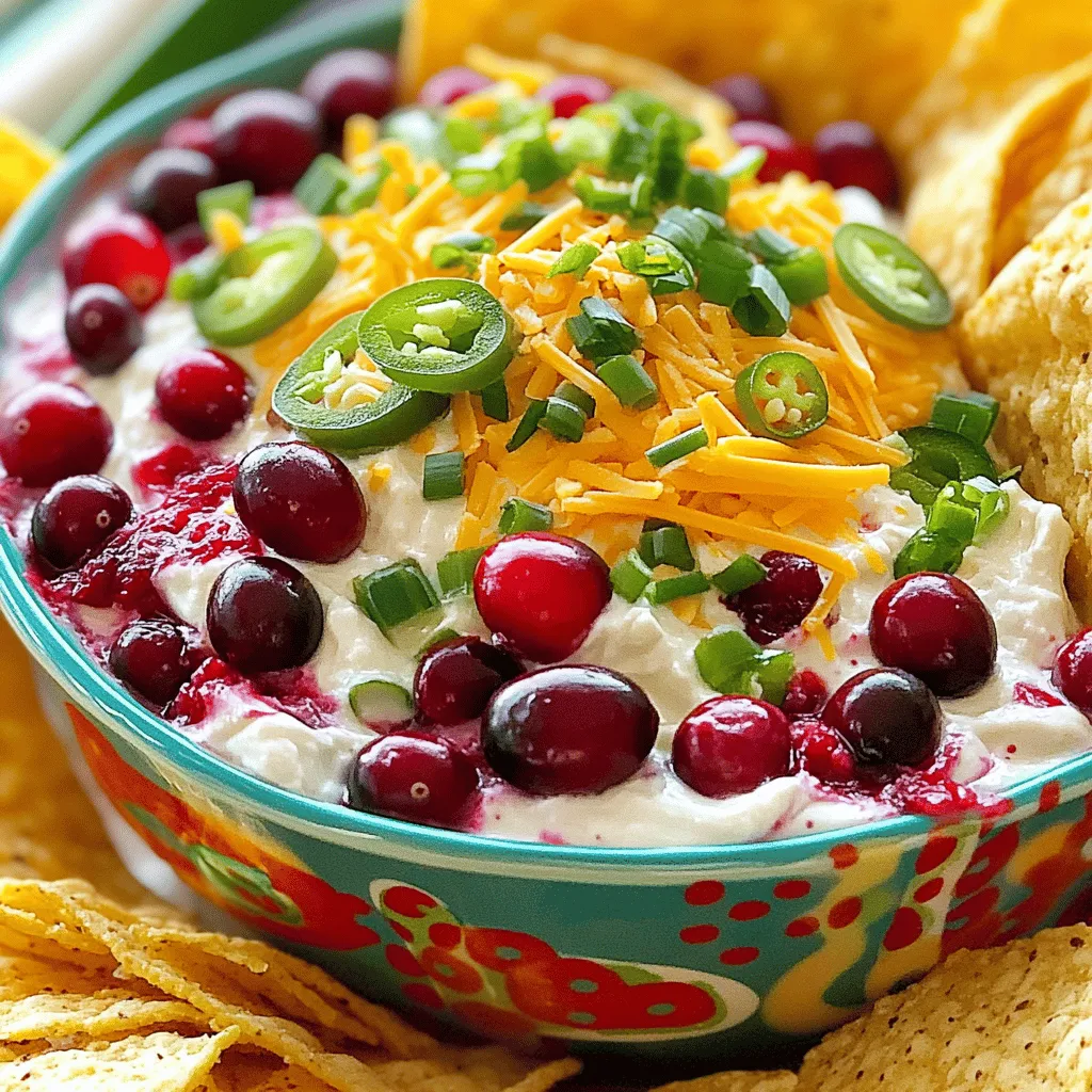 Creamy Cranberry Jalapeño Dip: A Flavorful Appetizer for Every Occasion