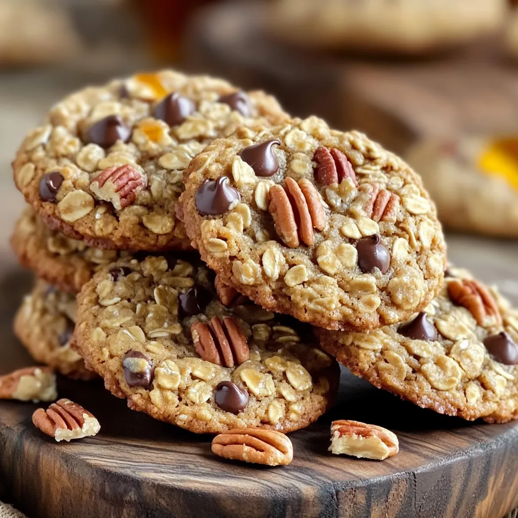 Maple Pecan Oatmeal Cookies Tasty and Simple Recipe