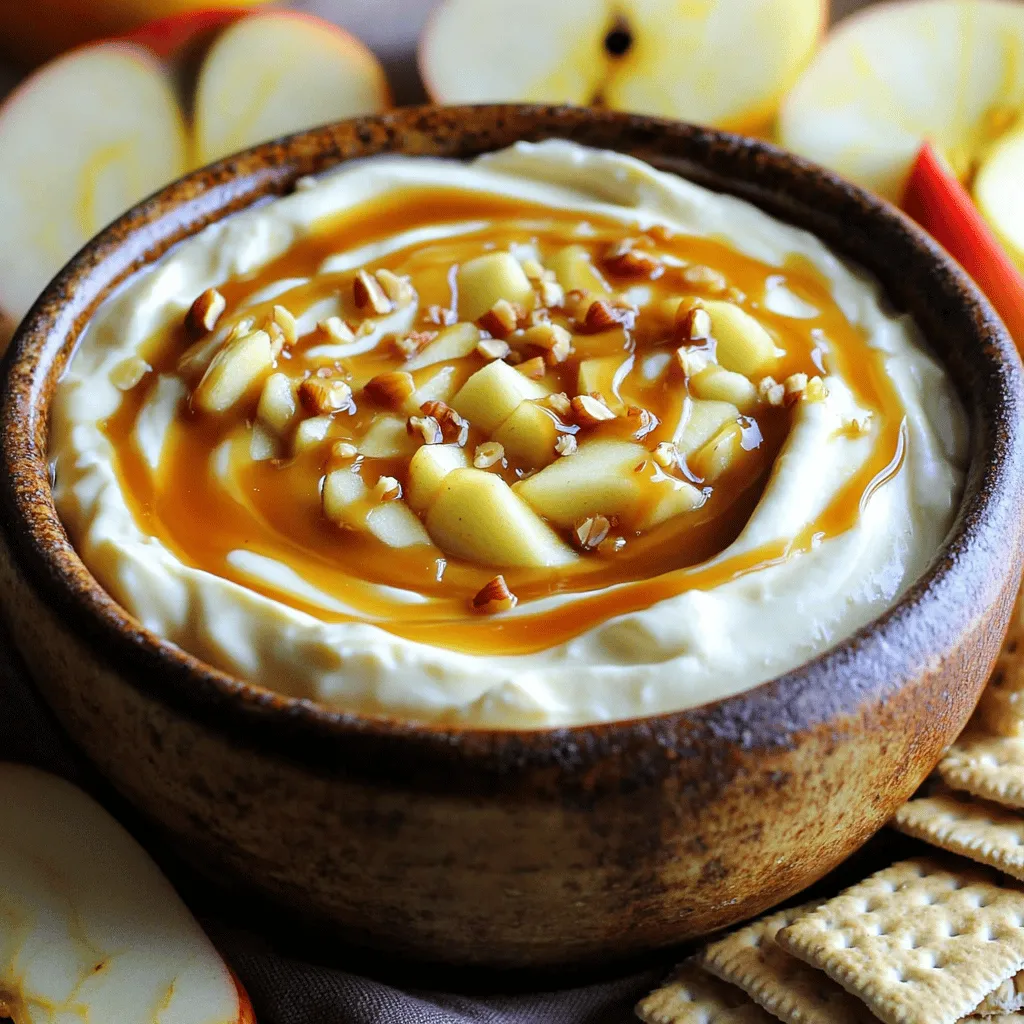 Caramel Apple Cheesecake Dip Delicious and Easy Treat