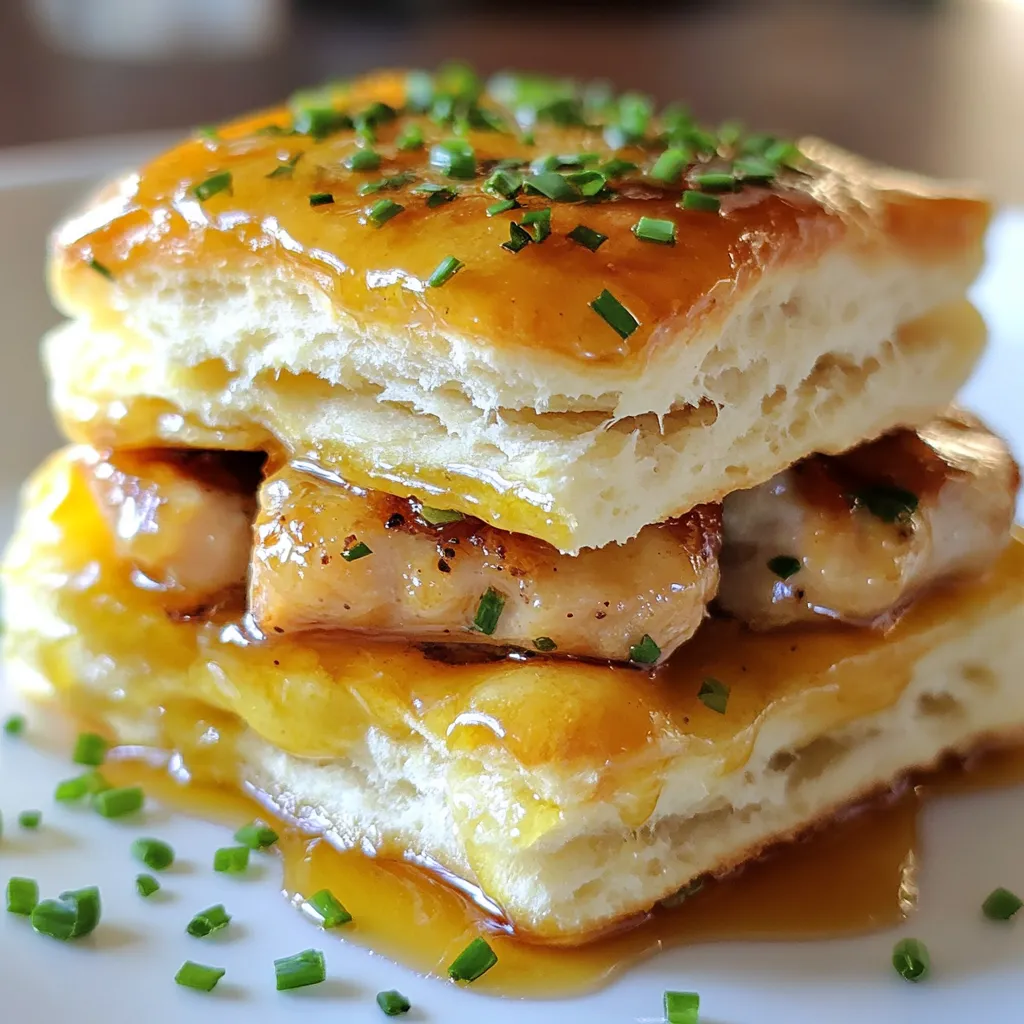 Hot Honey Chicken Biscuits Delightful Flavor Pairing