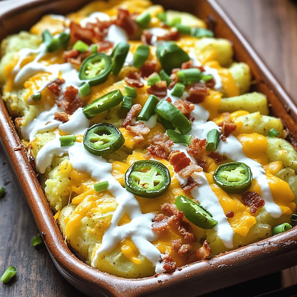 Jalapeno Popper Smashed Potatoes Recipe