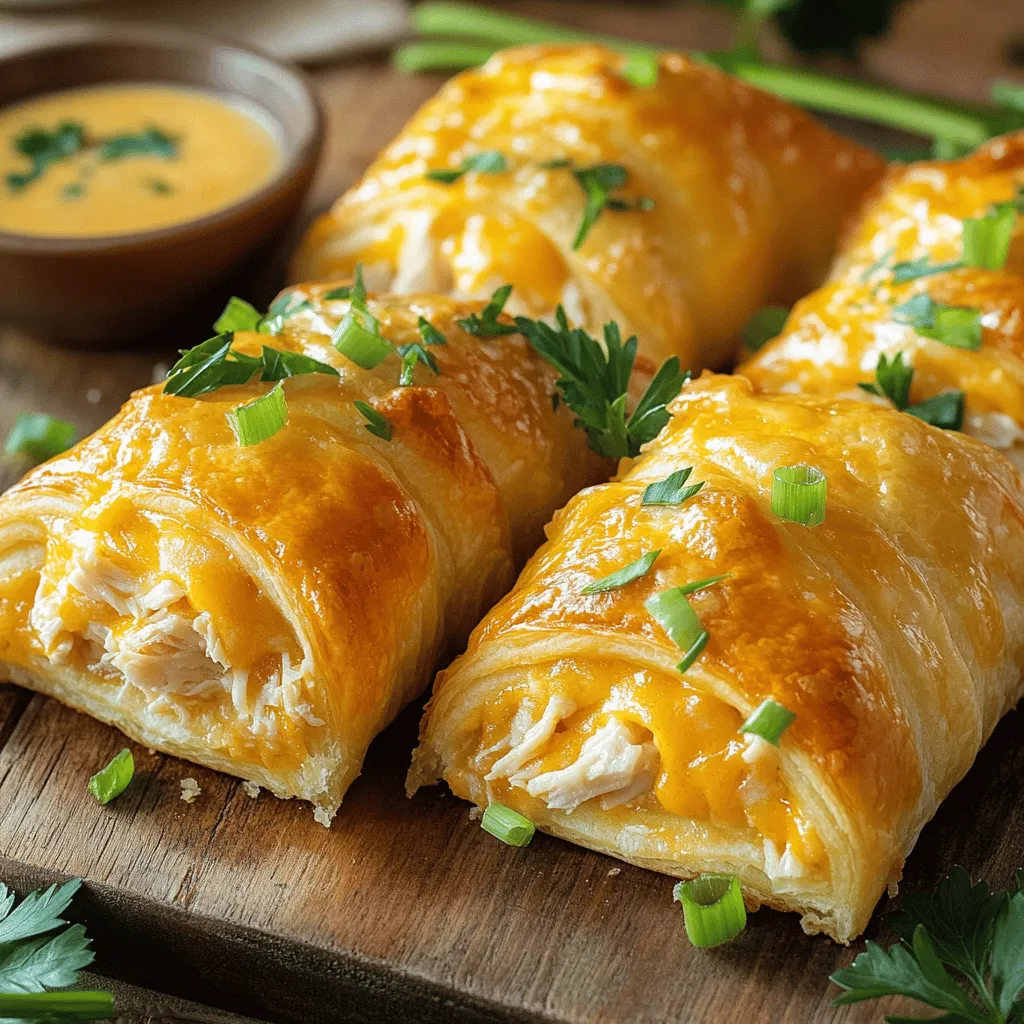 Savory Chicken Stuffed Crescent Rolls Recipe Delight