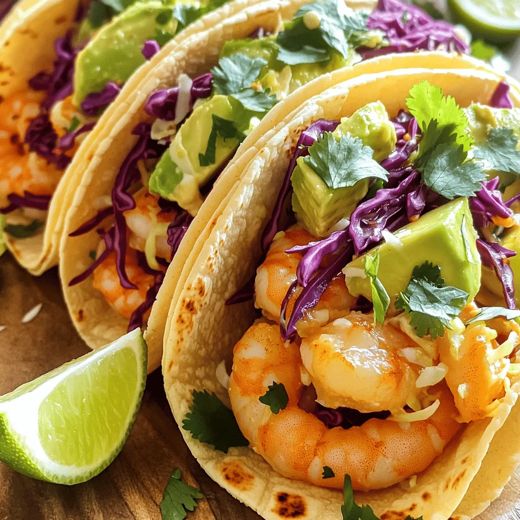 Coconut Lime Shrimp Tacos Tasty and Easy Recipe