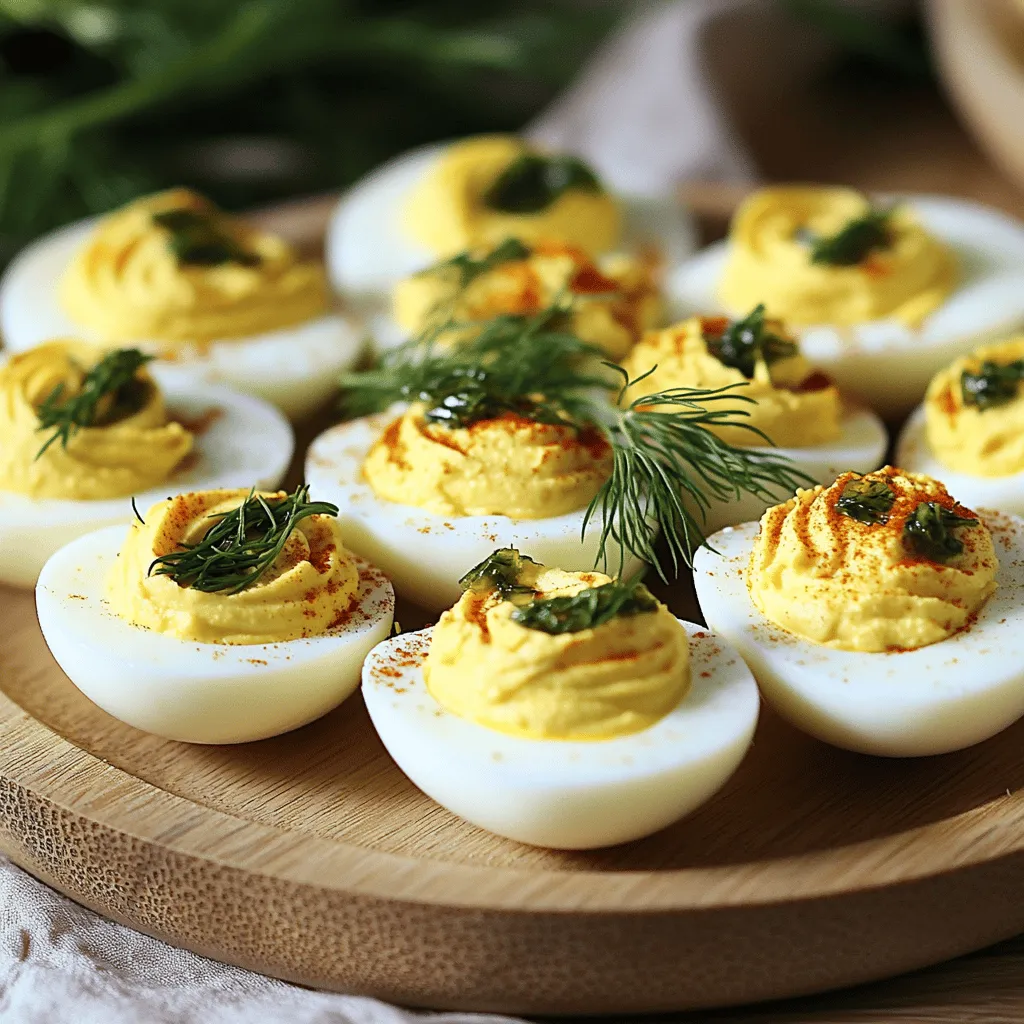 Dill Pickle Deviled Eggs: A Tangy Twist on a Classic Favorite