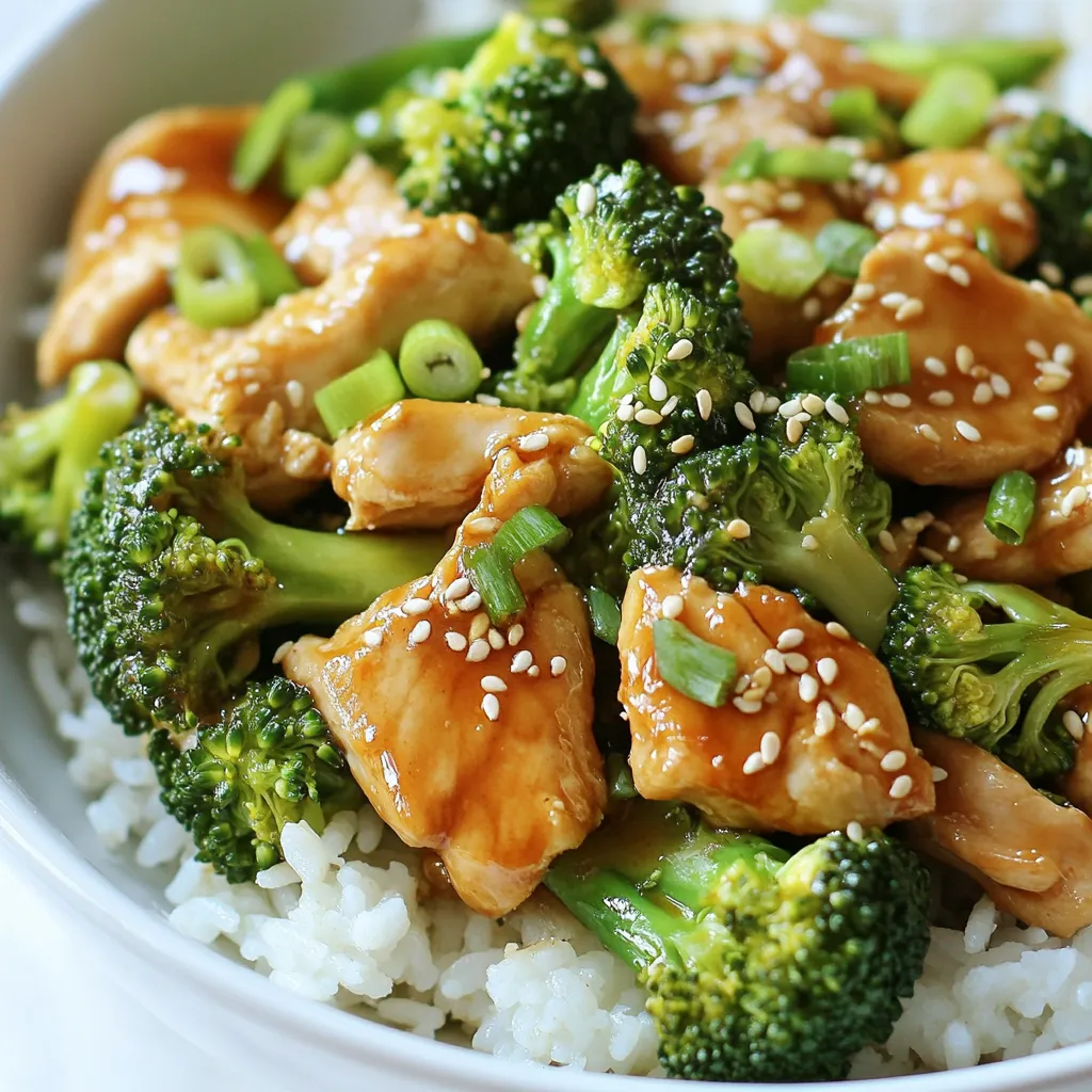 Five-Ingredient Chicken Broccoli Stir Fry Simple Meal