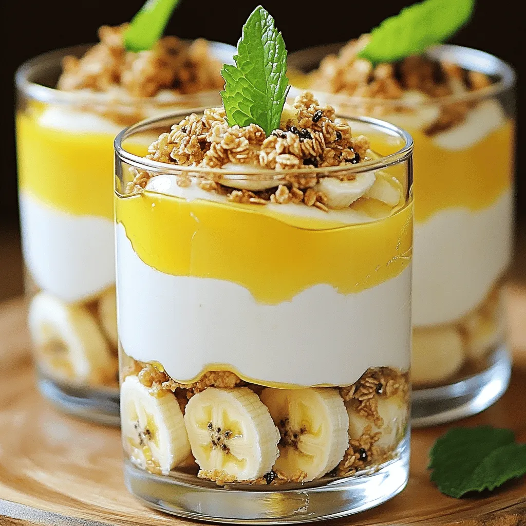 Healthy Greek Yogurt Banana Pudding Simple and Tasty