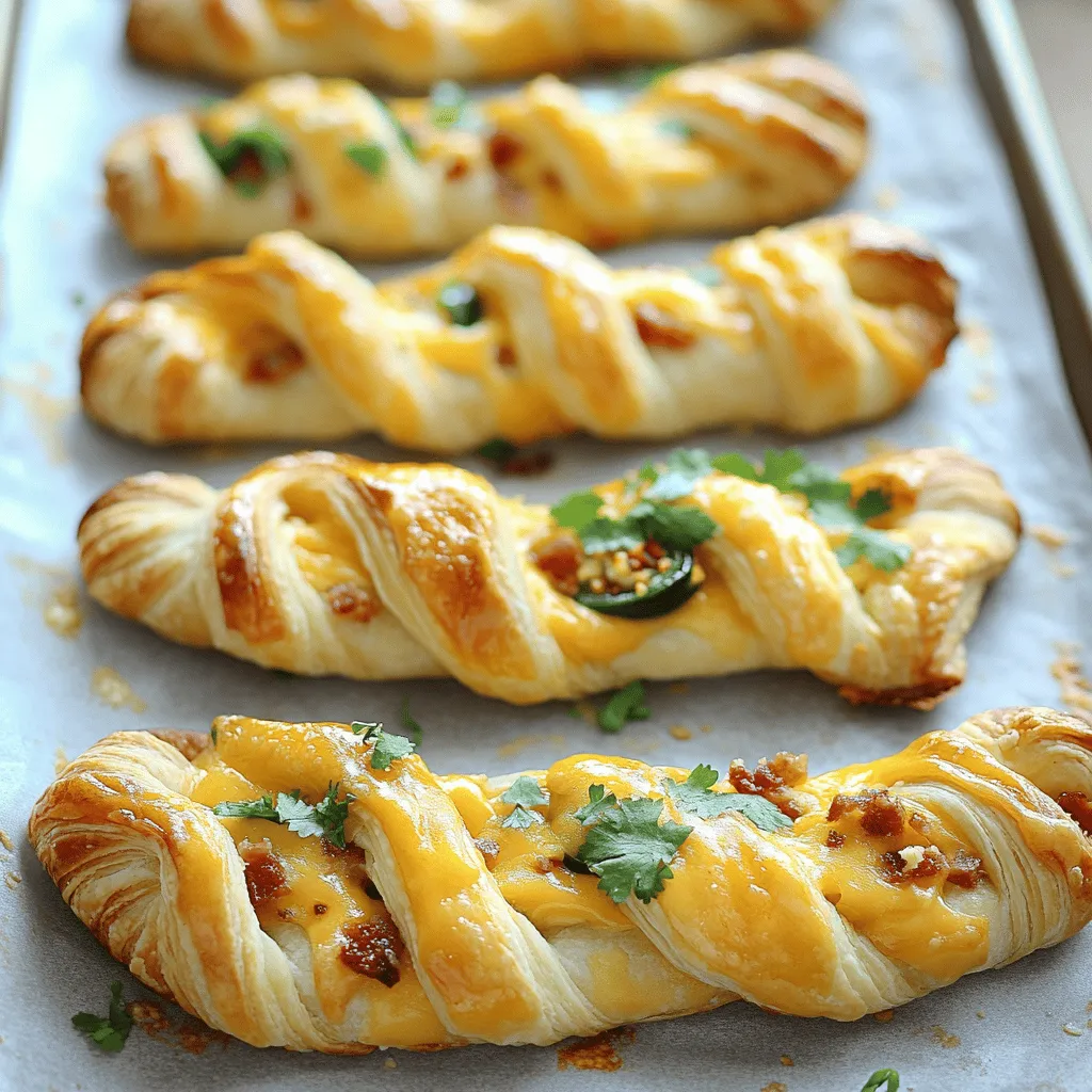 Irresistible Cheesy Bacon Jalapeno Twists: A Flavorful Delight for Every Occasion