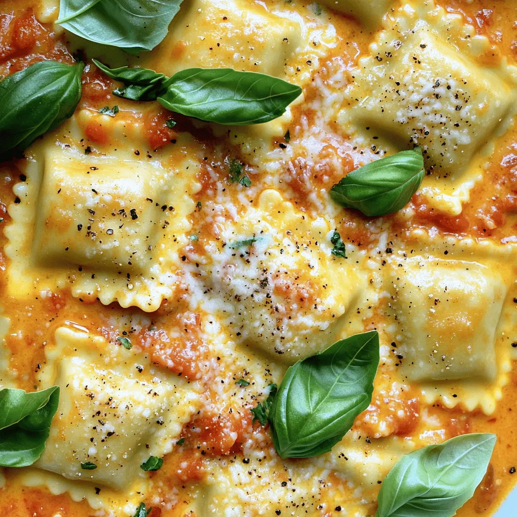 Ravioli Bliss Sauce: A Delicious Tomato Cream Sauce Recipe