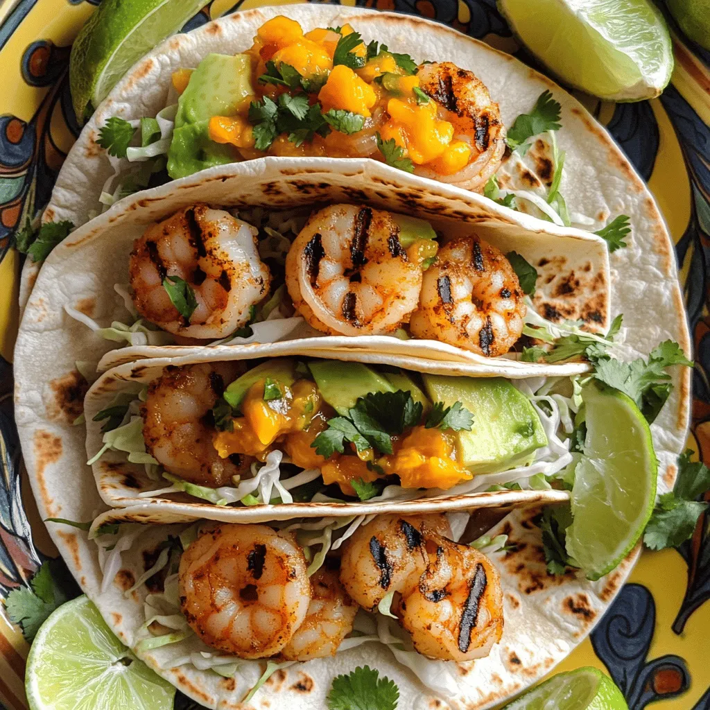 Grilled Shrimp Tacos Flavorful and Easy Delight