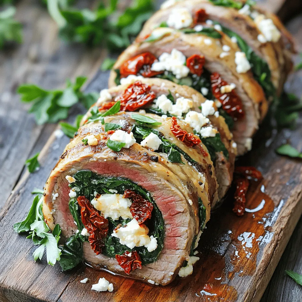 Flank Steak Roulade Flavorful and Easy Dinner Recipe
