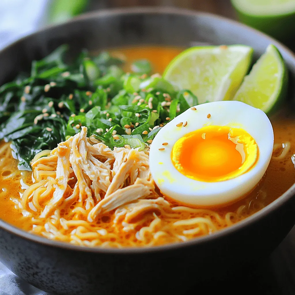 Fiery Chicken Ramen Bold and Flavorful Delight