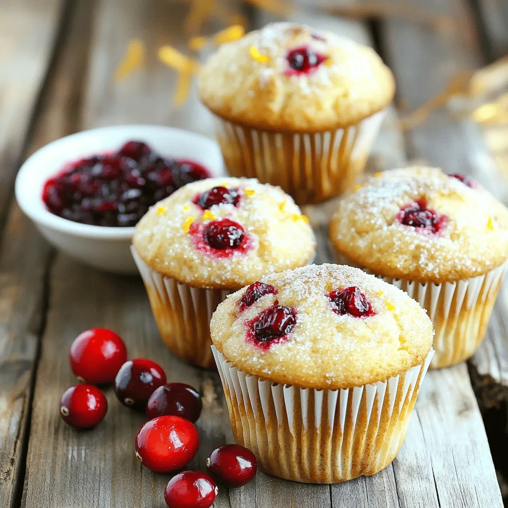Cranberry Orange Muffins Fresh and Flavorful Treat