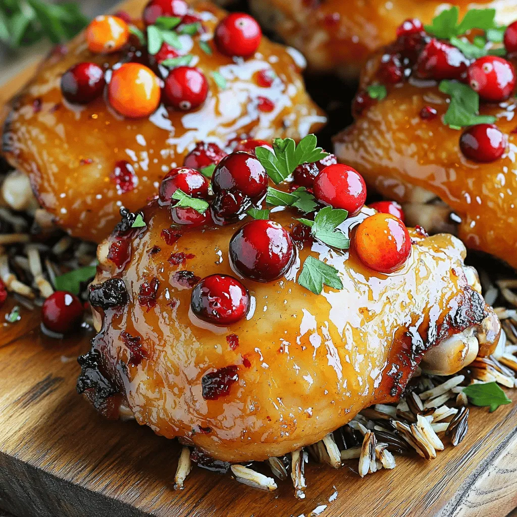 Cranberry Orange Chicken Recipe: A Delicious Blend of Flavors