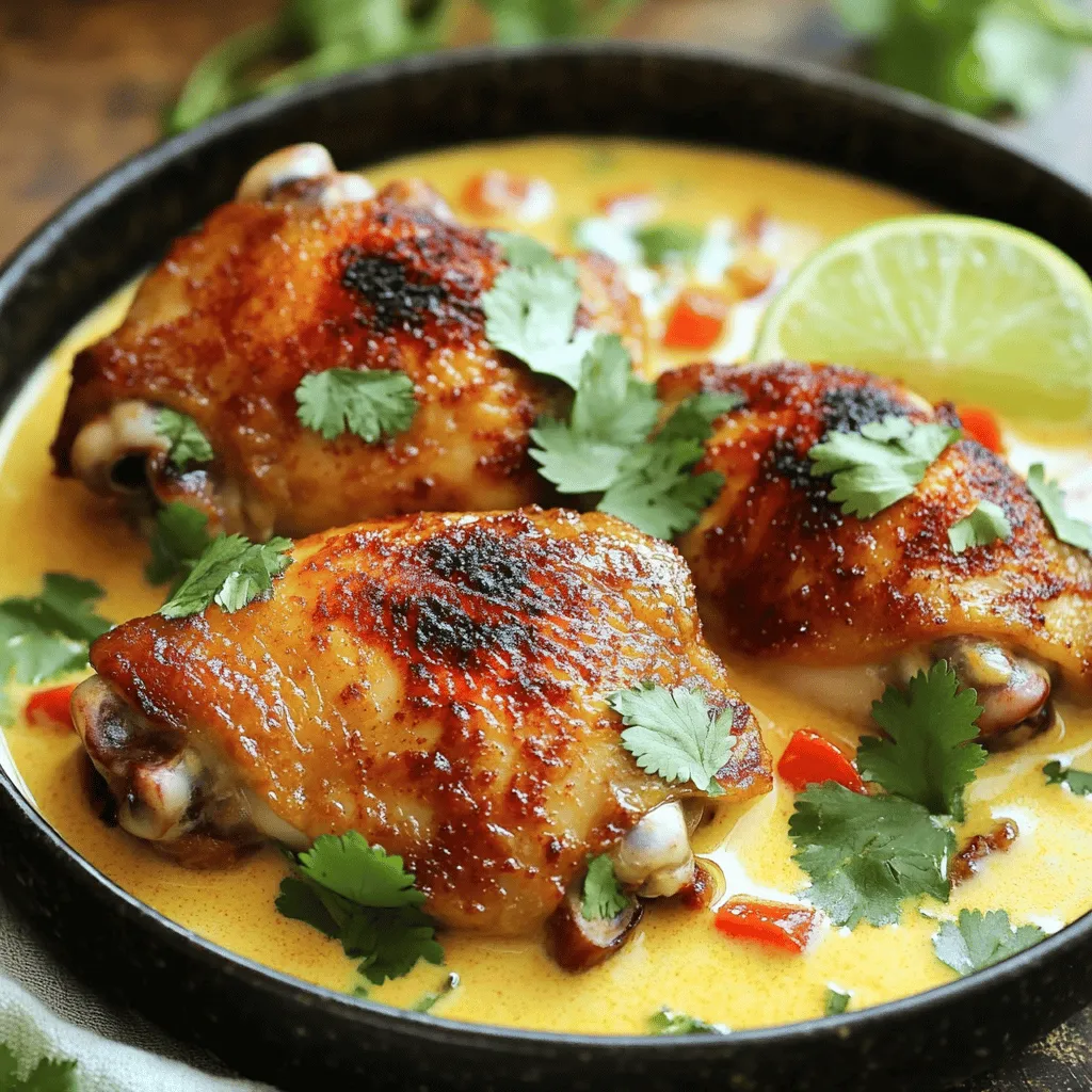 To make Spicy Brazilian Coconut Chicken, you