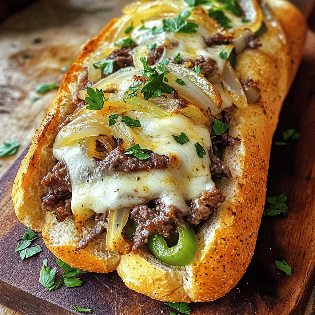The Best Recipe for Garlic Philly Cheesesteak Bread Delight