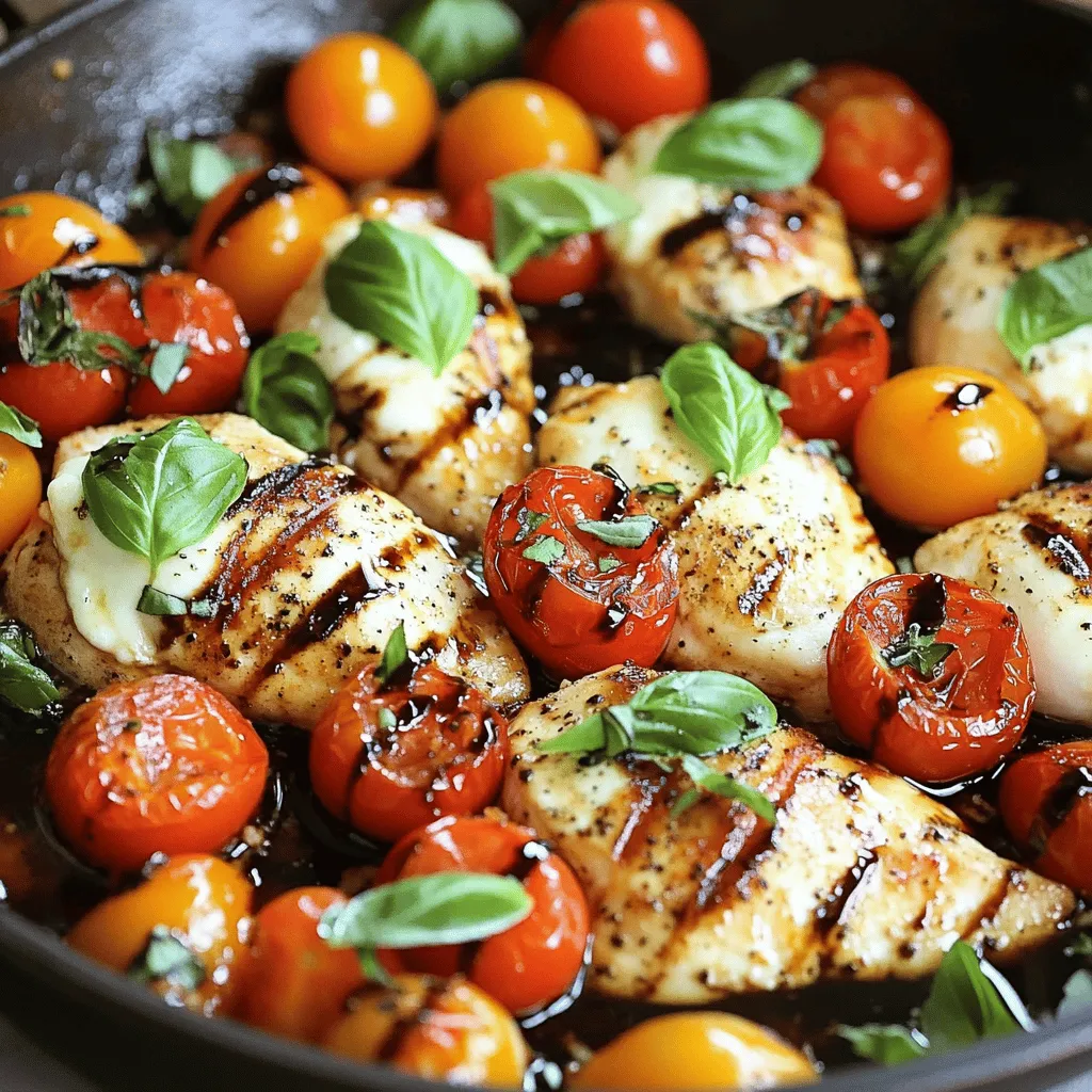 Chicken Caprese Skillet Simple and Tasty Meal Idea