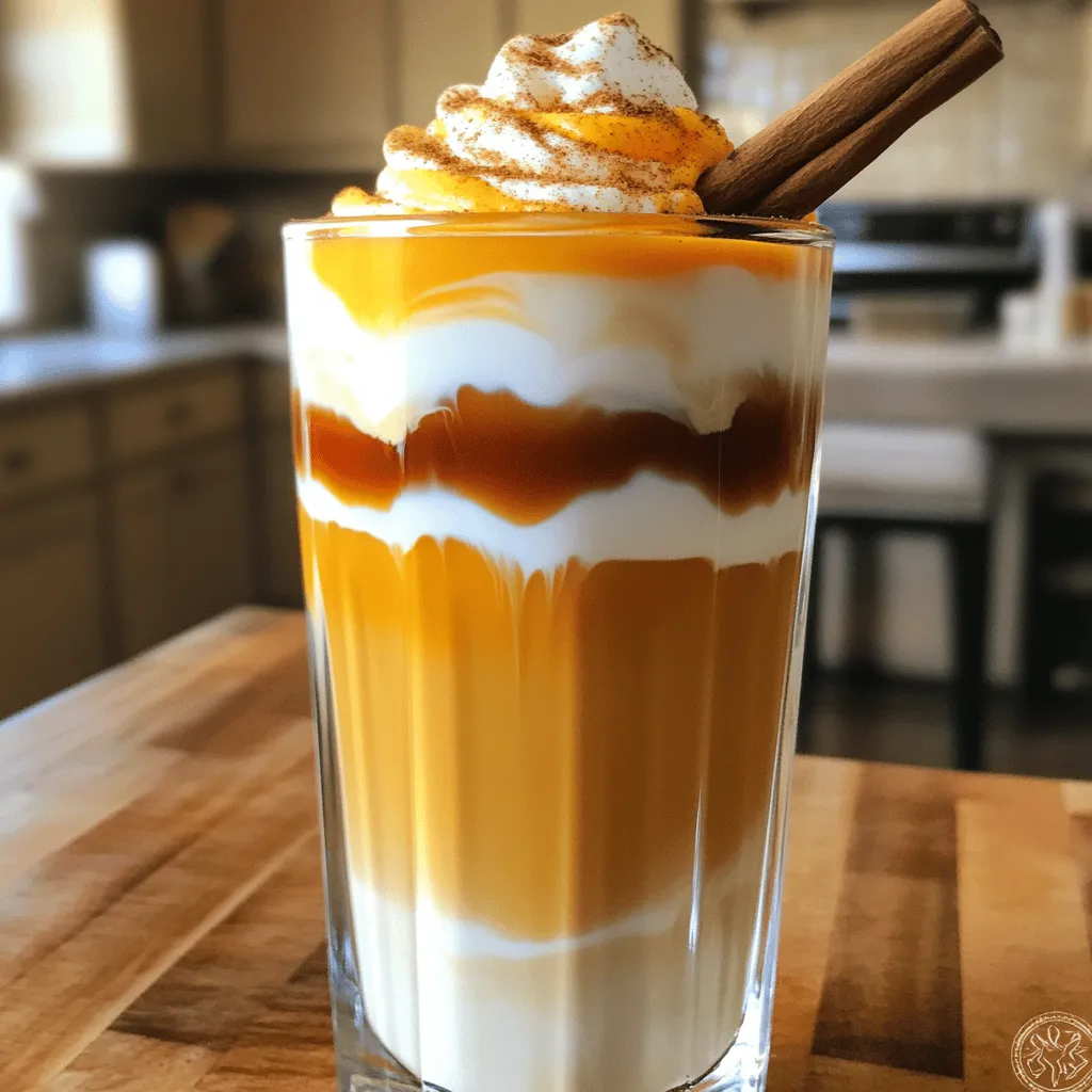 Spiced Pumpkin Cold Foam Latte Creamy and Delicious Treat