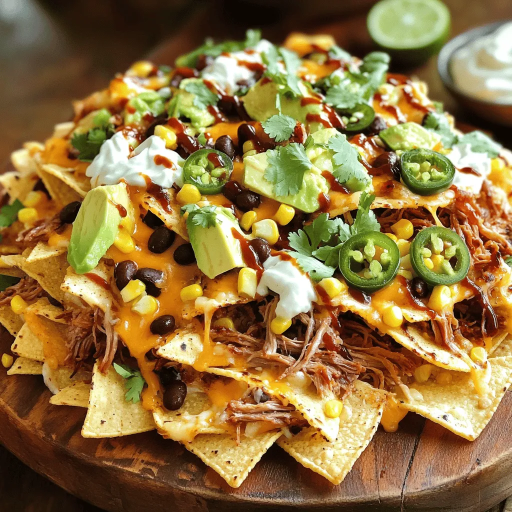 Pulled Pork Nachos Irresistible Party Favorite Treat