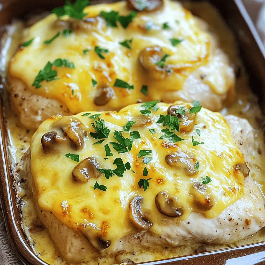 Swiss Cheese Chicken Simple Creamy Delightful Dish