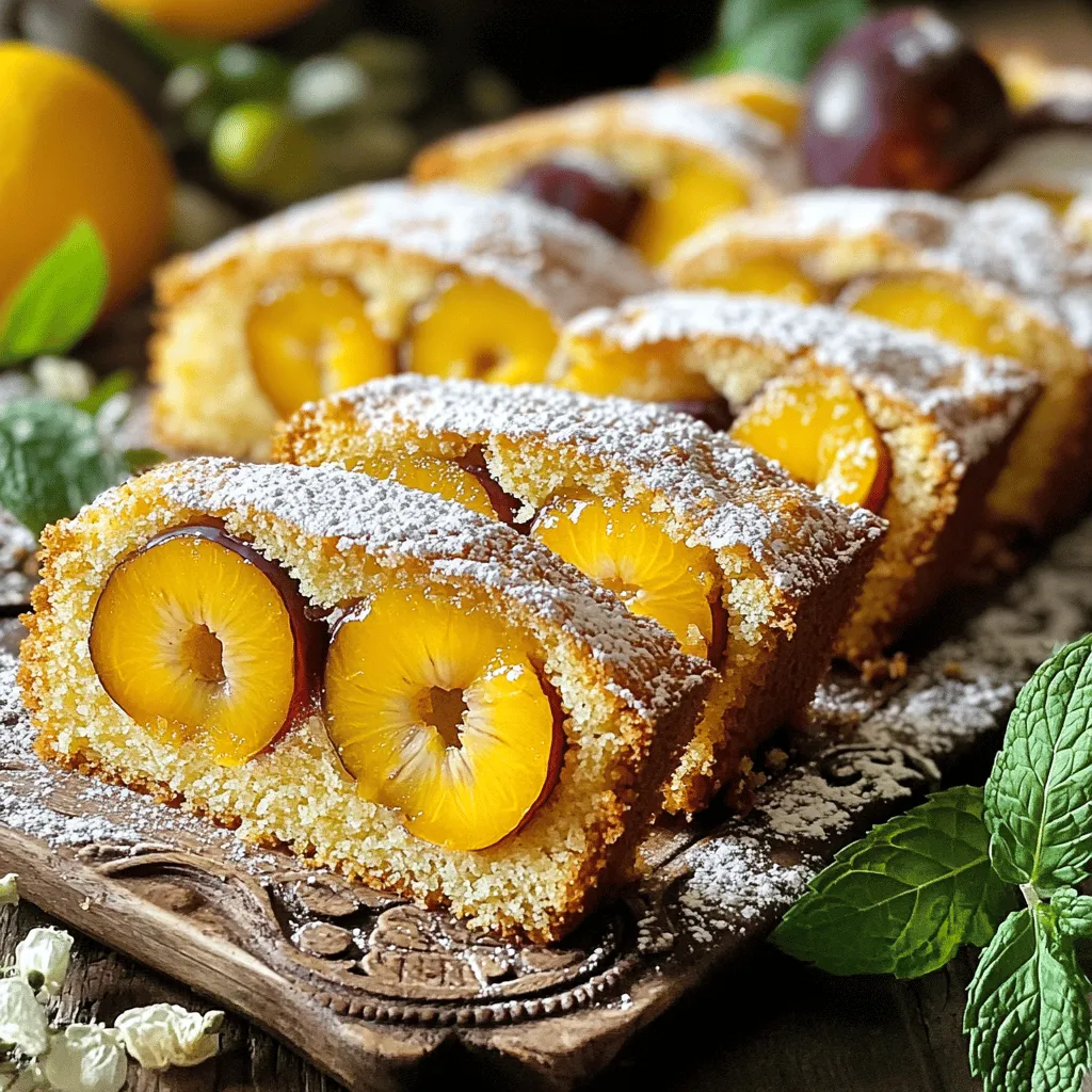 German Plum Cake Flavorful Treat for Everyone