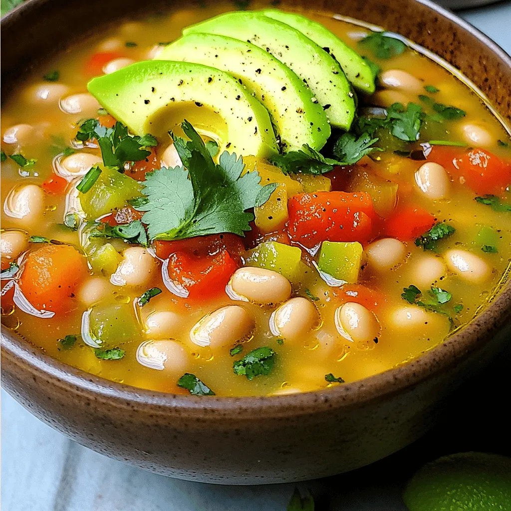 Cuban White Bean Soup Recipe Easy and Hearty Meal