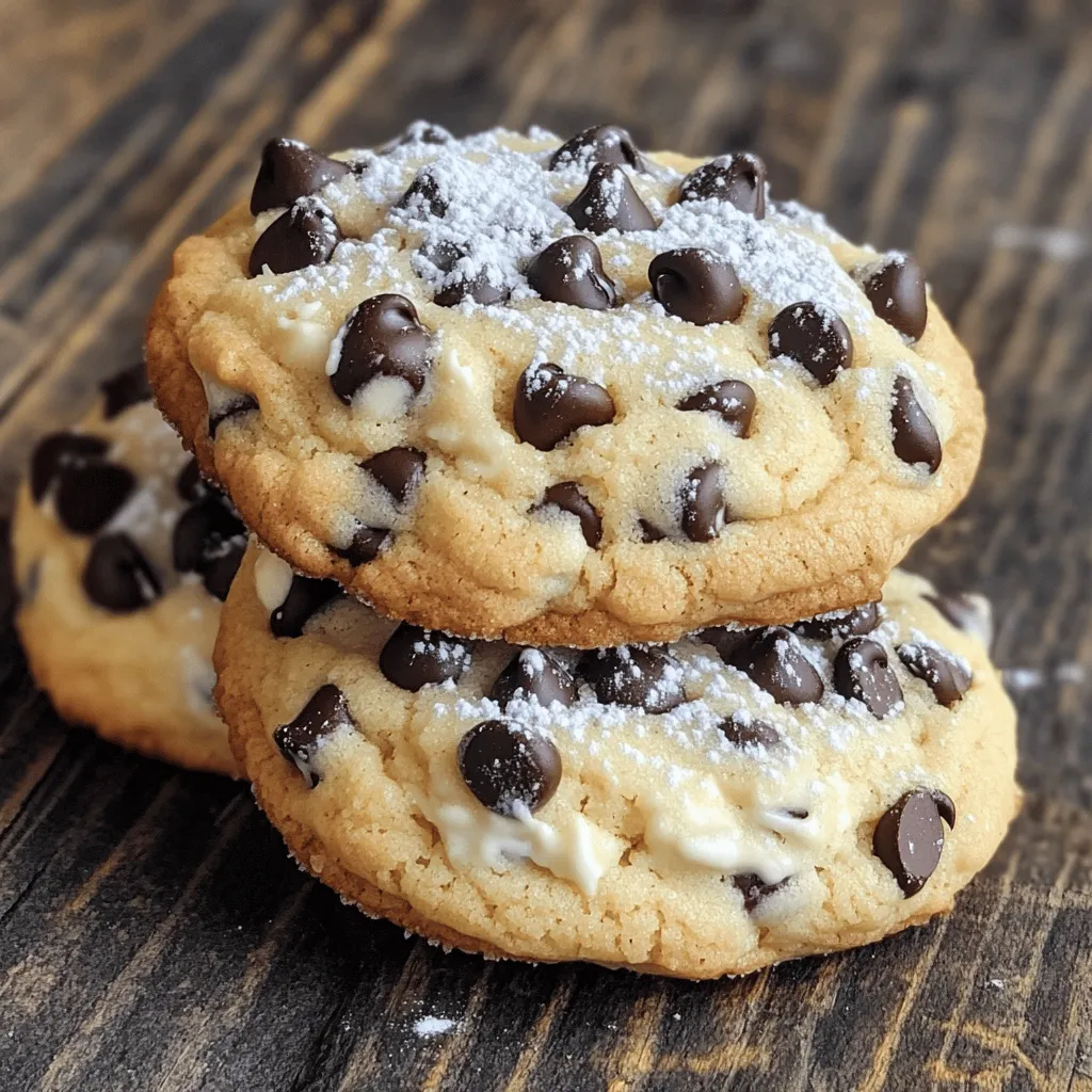 Chocolate Chip Cheesecake Cookies Perfectly Delicious Treat