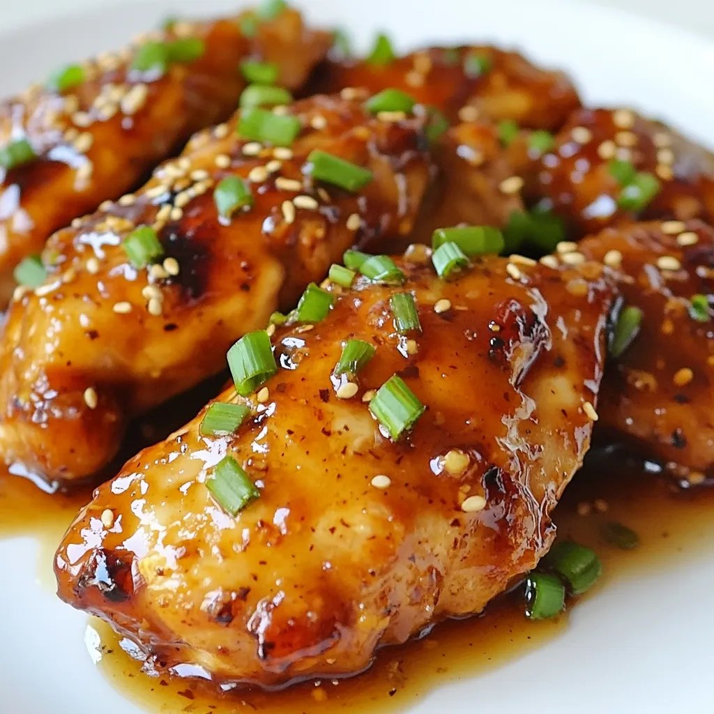 Honey Garlic Chicken Breast Quick and Tasty Recipe