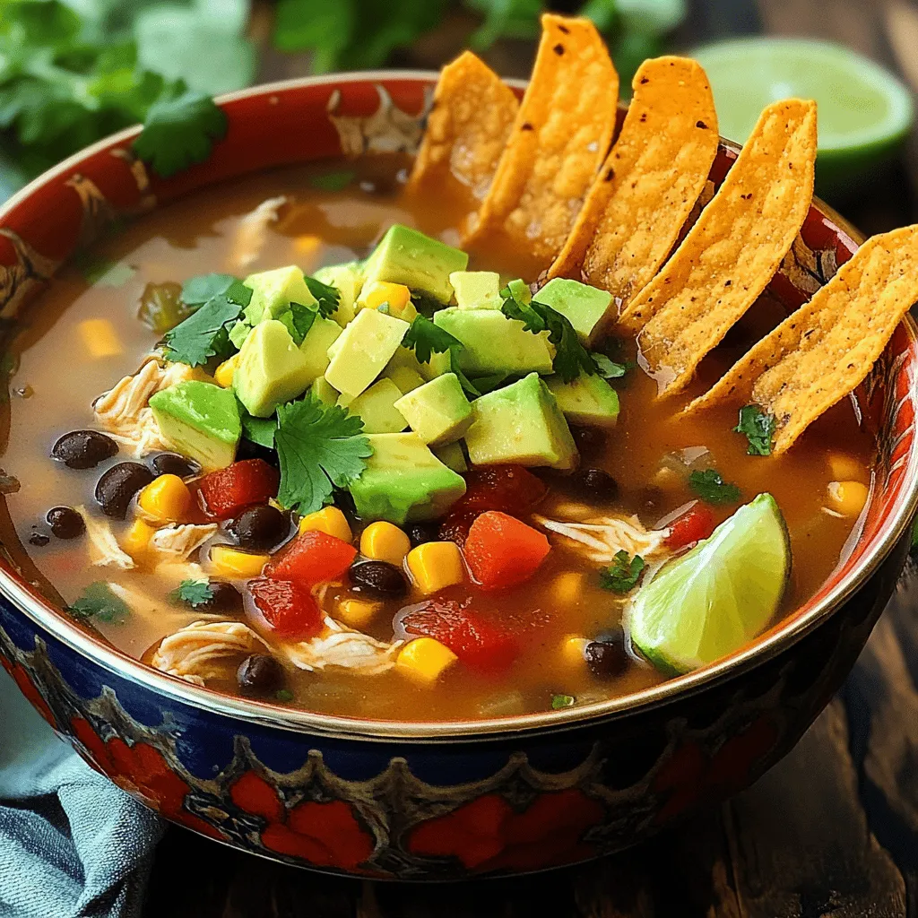 Savory Chicken Tortilla Soup Recipe for Everyone