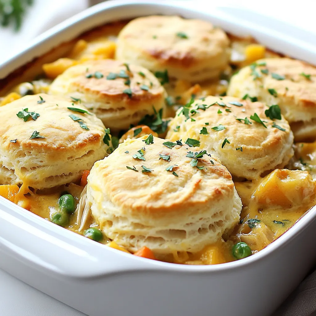 Delicious Chicken Pot Pie Casserole Easy Comfort Food