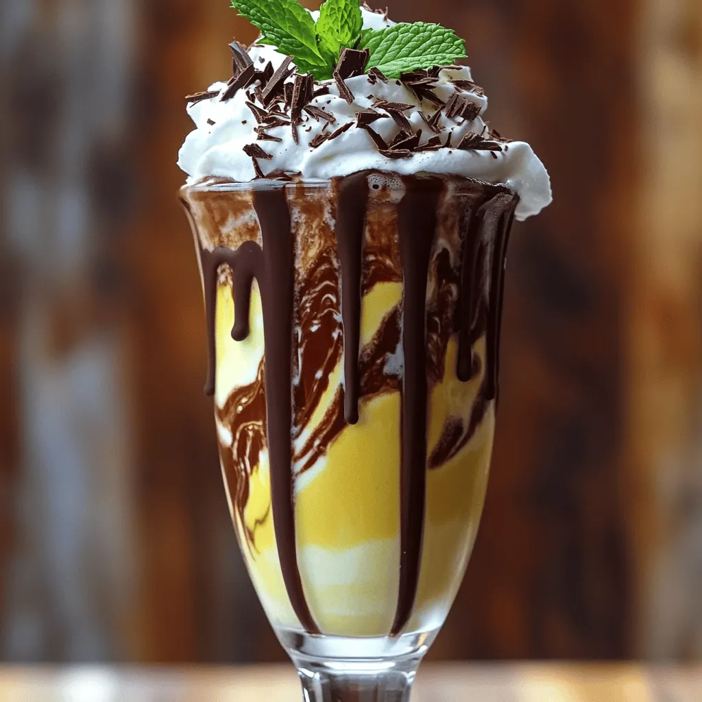 Choco-Mint Delight Milkshake Recipe: A Refreshing Indulgence