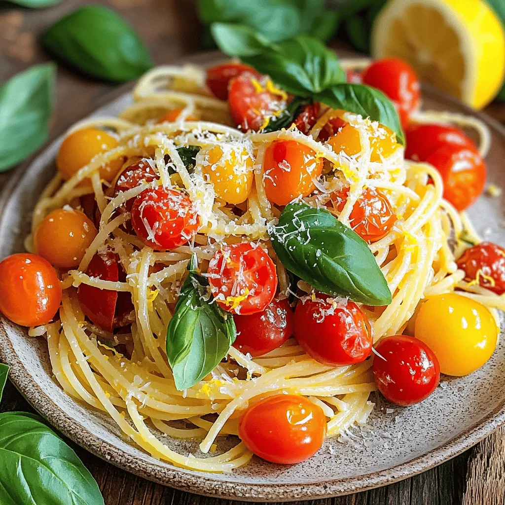 Fresh Tomato Basil Pasta Flavorful and Simple Dish