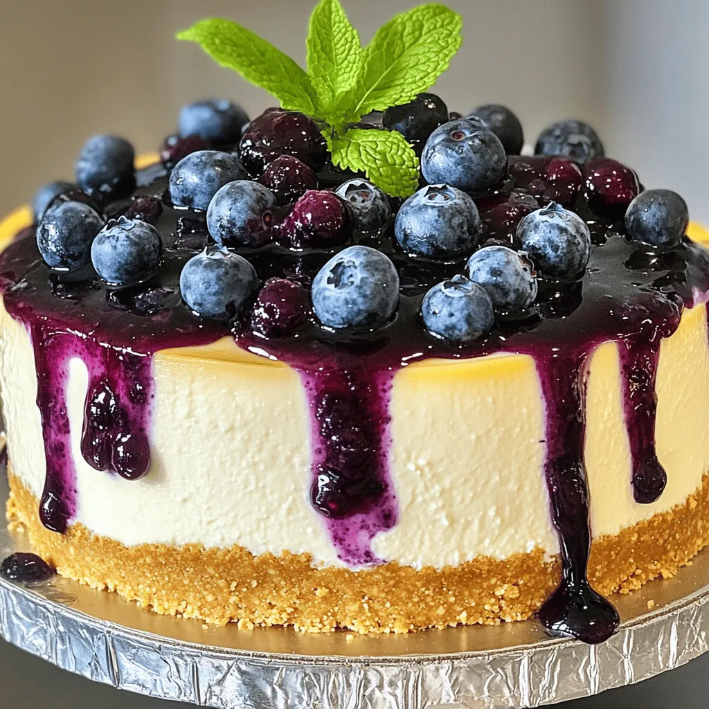 Blueberry Bliss Cheesecake: A Delightful Dessert Recipe