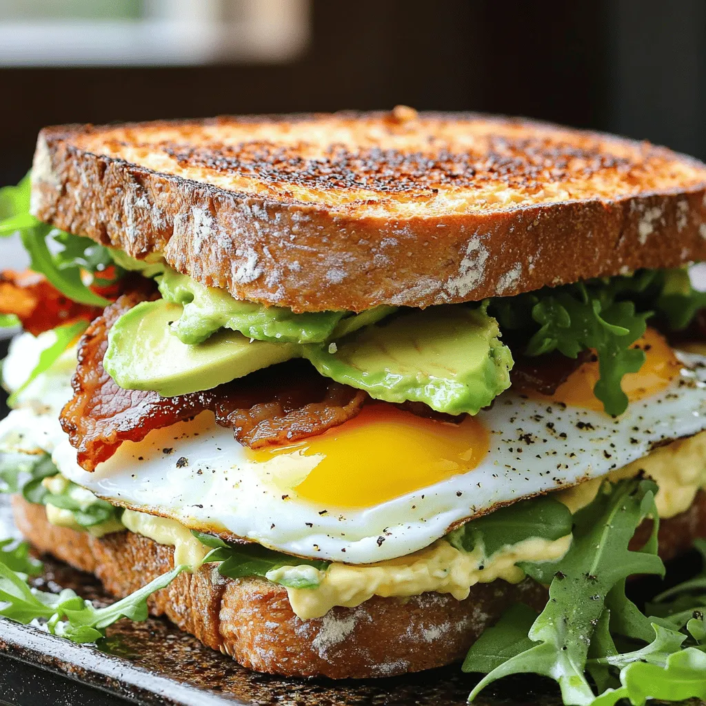 Griddle Breakfast Sandwich Easy and Delicious Recipe