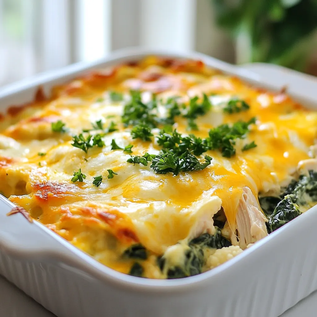 Low Carb Chicken Casserole Flavorful and Easy Meal