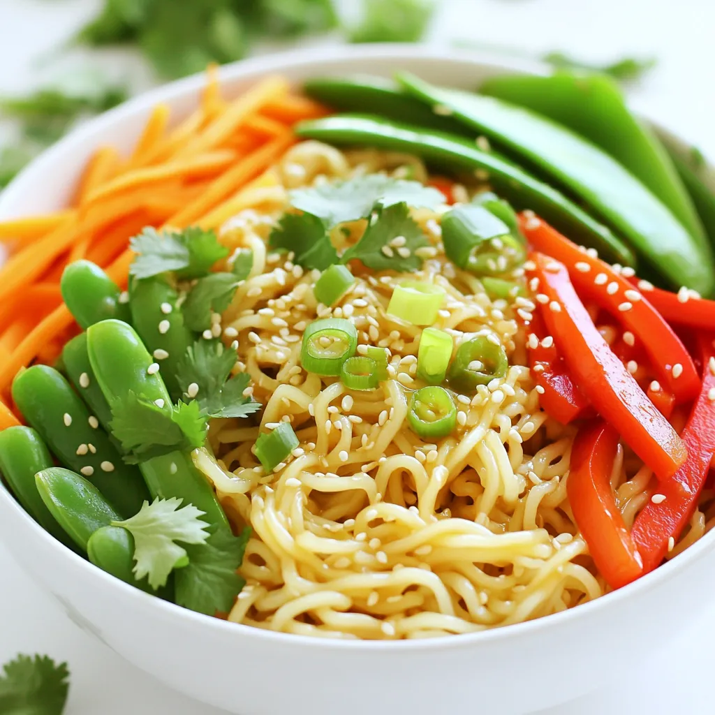 Minute Sesame Ginger Noodle Bowls Flavorful and Quick