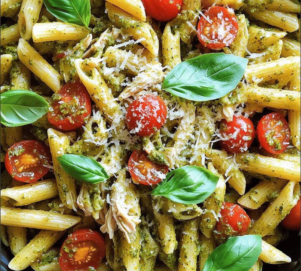 Pesto Slow Cooker Chicken Pasta is a delightful dish that seamlessly blends comforting flavors with the ease of preparation, making it a perfect choice for busy weeknights. This recipe encapsulates the essence of Italian cuisine, where fresh ingredients take center stage, creating a meal that is not only satisfying but also rich in flavor. The beauty of this dish lies in its simplicity—the slow cooker does most of the work for you, allowing you to enjoy a hearty dinner with minimal effort.