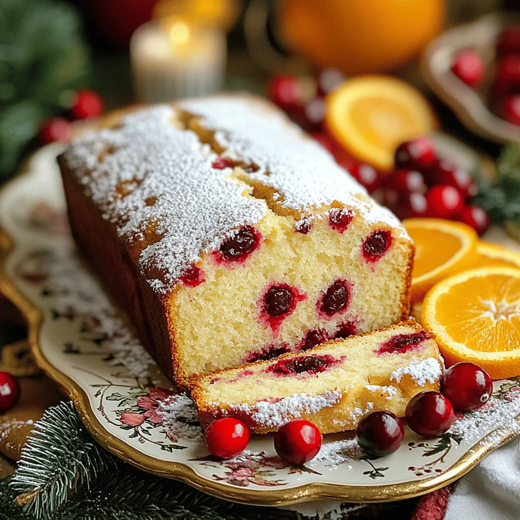 Cranberry Orange Tea Loaf Tasty and Simple Recipe