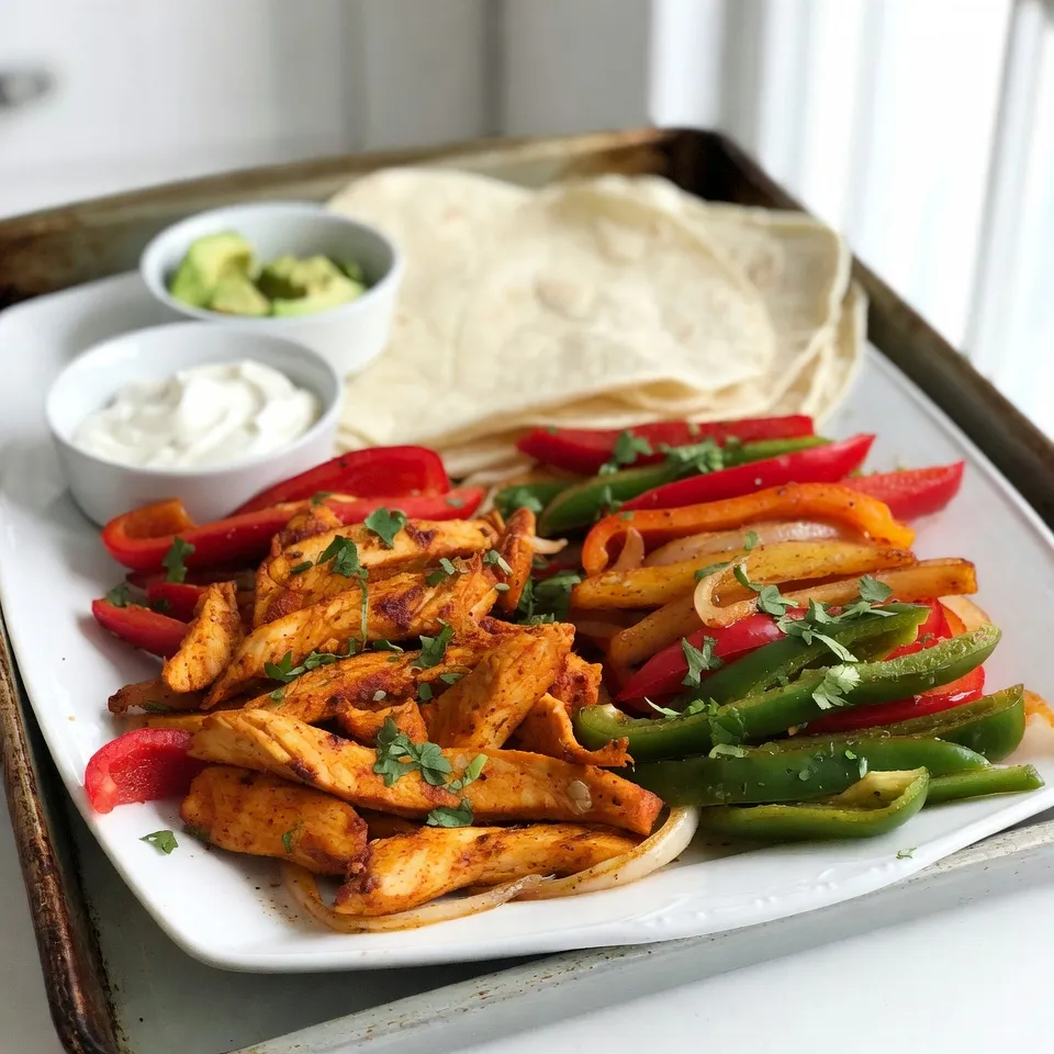Sheet Pan Chicken Fajitas Fast and Flavorful Meal