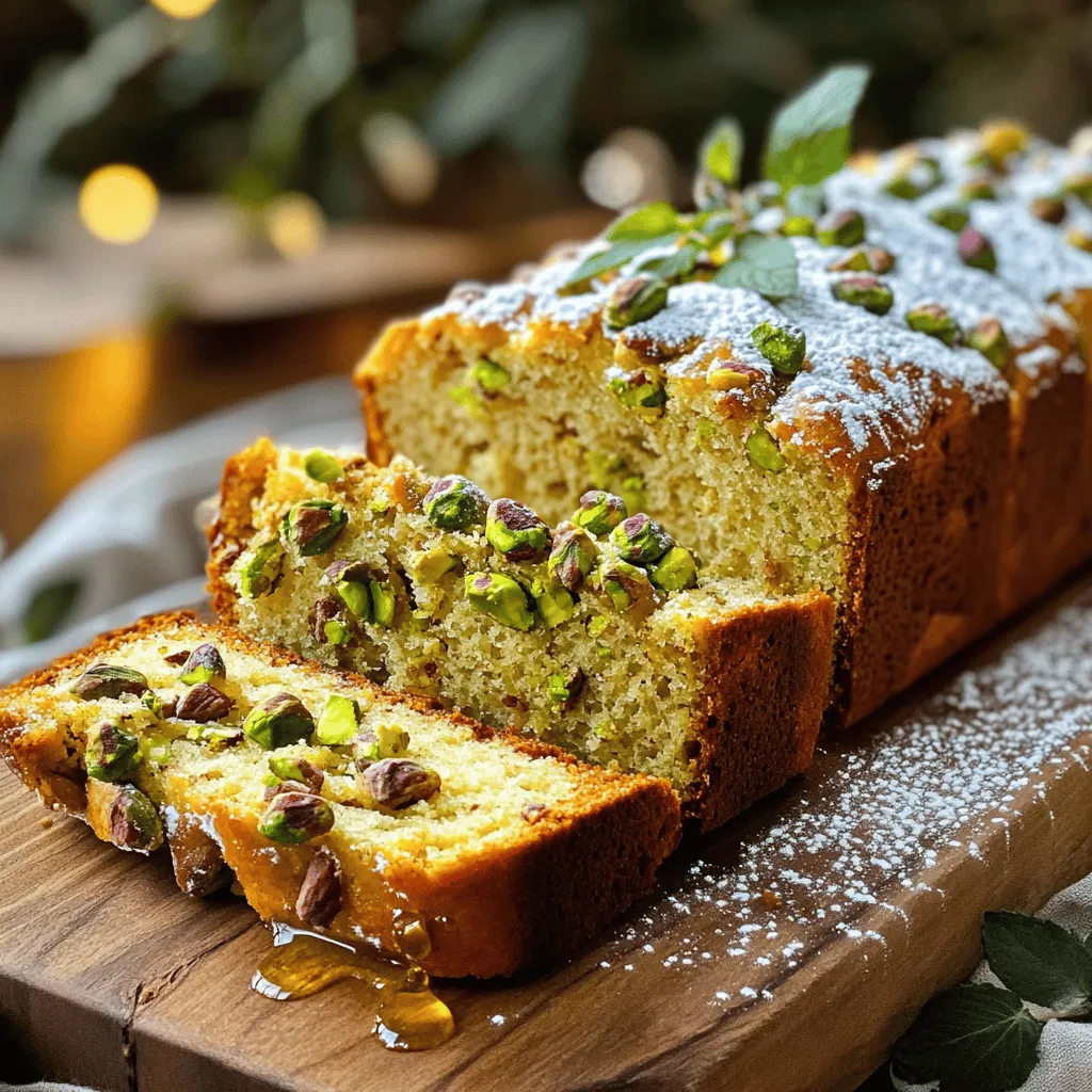 Pistachio Delight Nut Bread Recipe