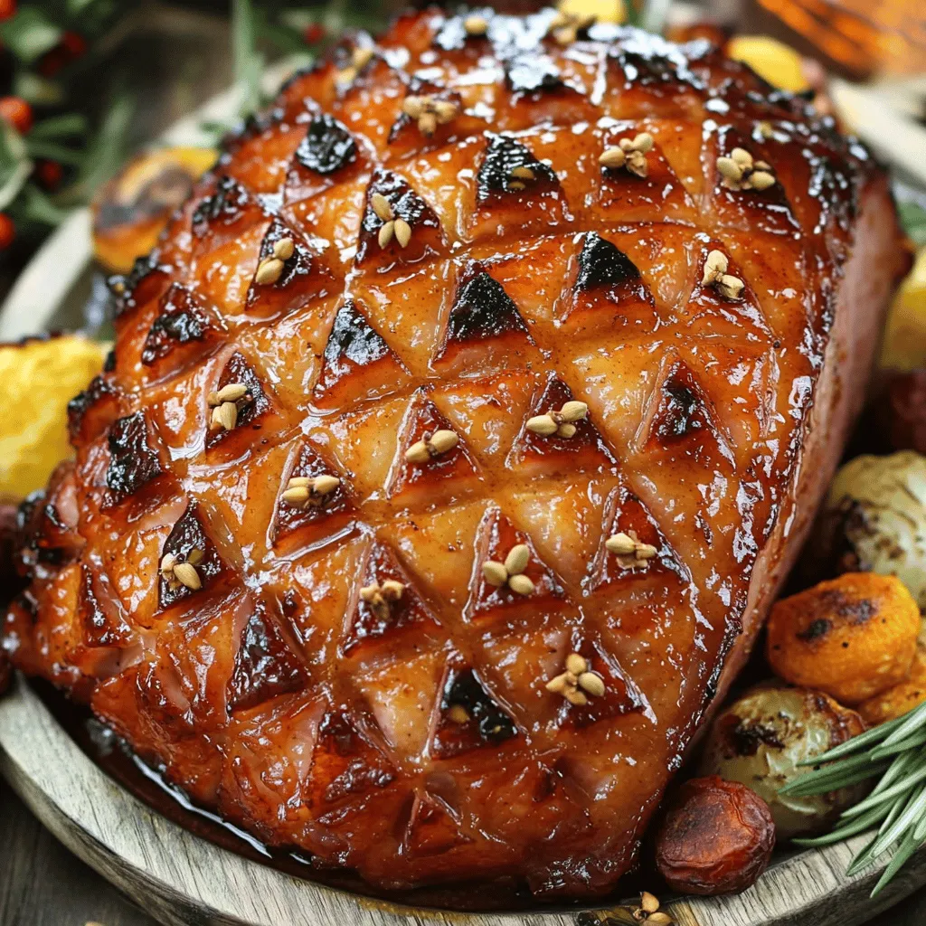Brown Sugar Glazed Ham Recipe