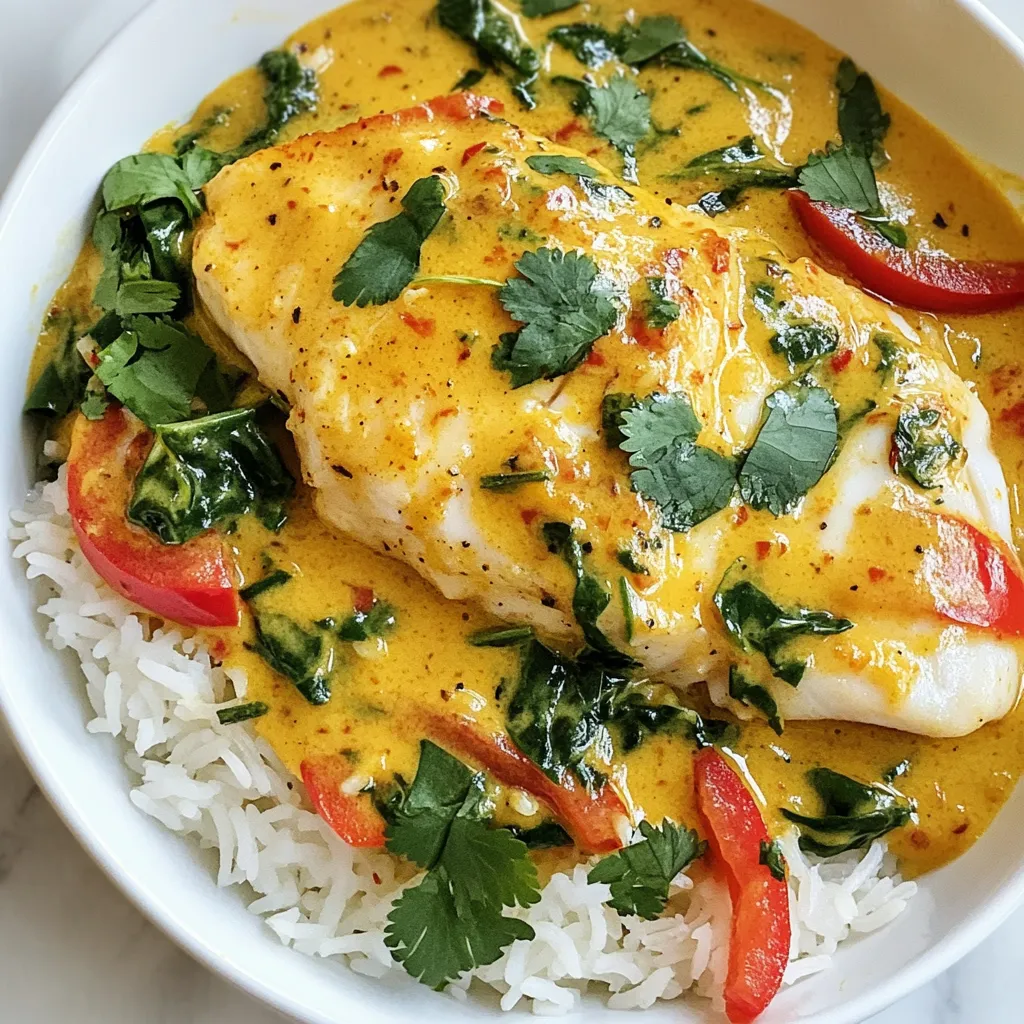 Coconut Curry Baked Cod Flavorful and Easy Recipe