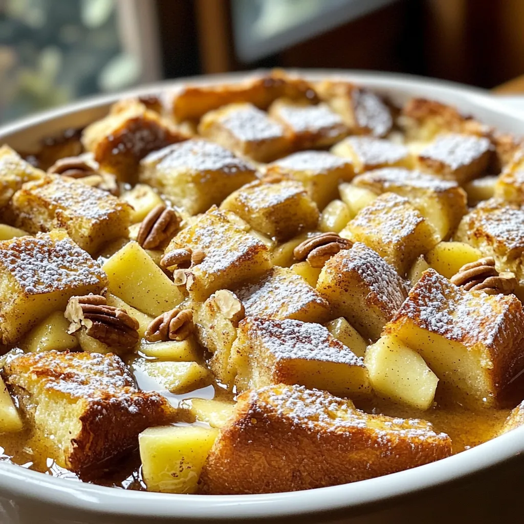 Apple Cinnamon French Toast Bake Cozy Morning Treat