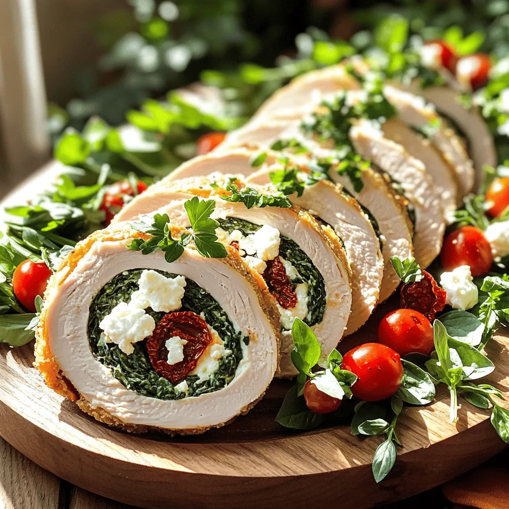 To create a tasty smoked turkey roulade, you need fresh ingredients. Here are the key items:
