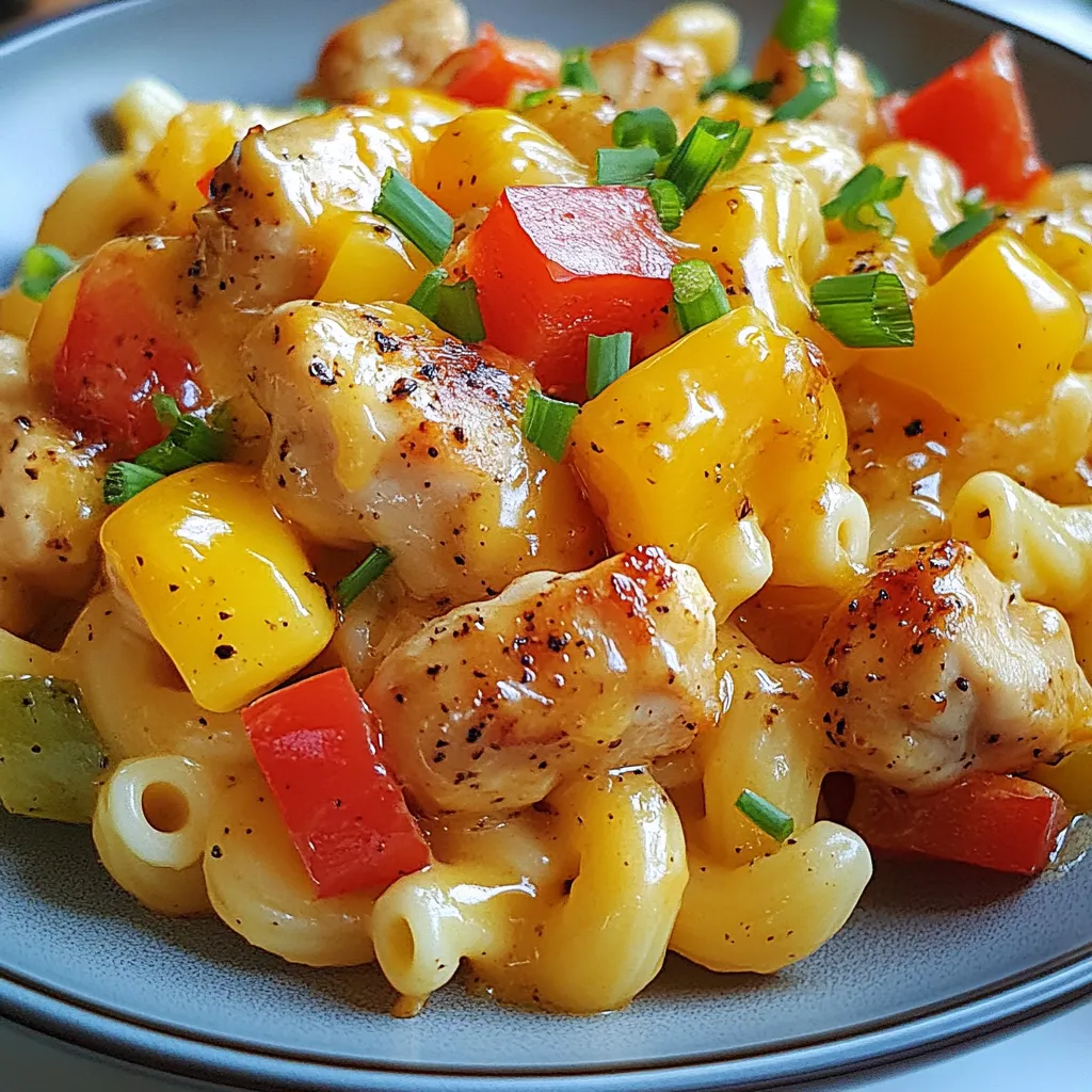 Honey Pepper Chicken Mac Delightful Dinner Dish